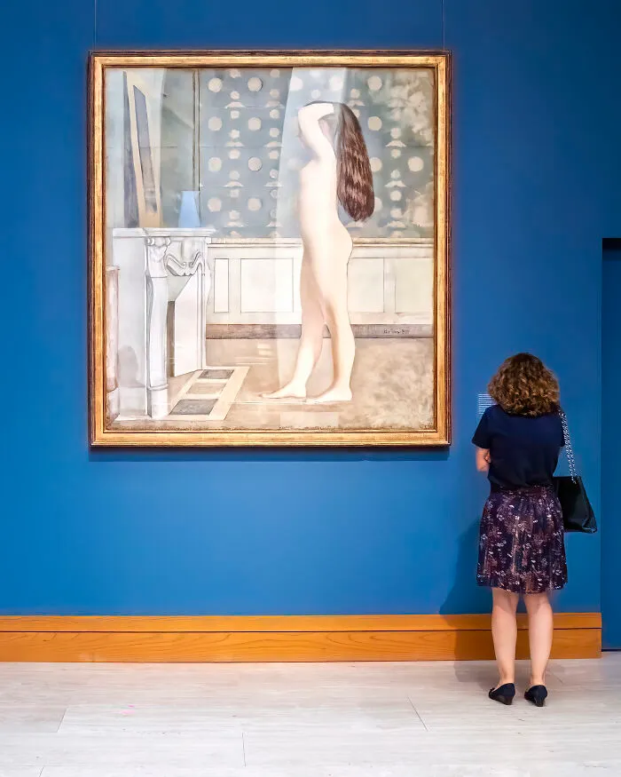 I Went To A Museum And Photographed Some Unintended Parallels Between People And Art (19 Pics)