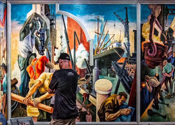 I Went To A Museum And Photographed Some Unintended Parallels Between People And Art (19 Pics)