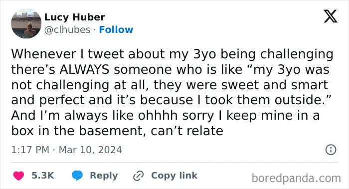 30 Funny And Unhinged Posts From Parents Who Were Just Trying To Survive March