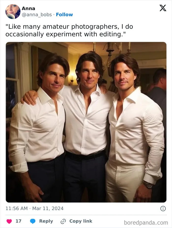 Which One Is Tom Cruise?
