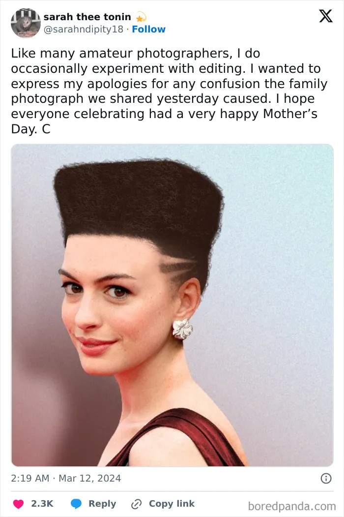 Anne Hathaway Debuts A New Hairstyle