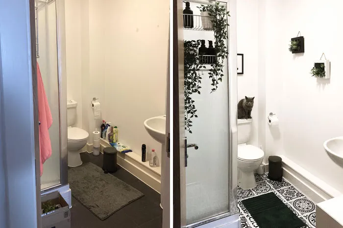 Little Bathroom Before & After