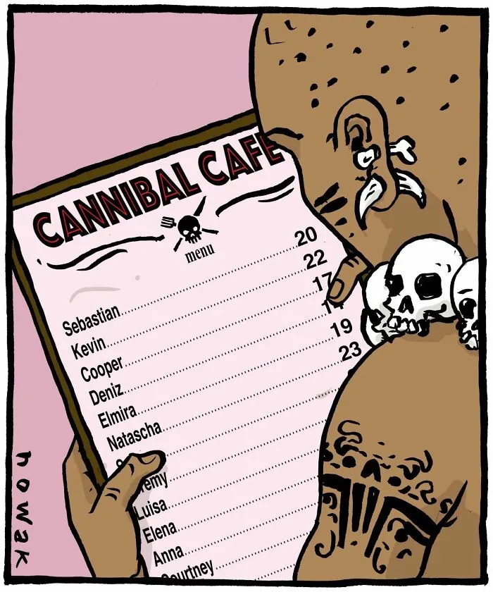 Artist With Peculiar Sense Of Humor Created 32 New Comics Full Of Absurdity