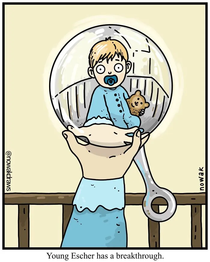 Artist With Peculiar Sense Of Humor Created 32 New Comics Full Of Absurdity