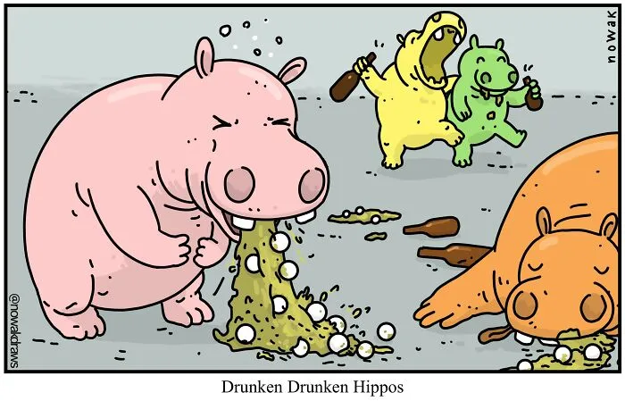 Artist With Peculiar Sense Of Humor Created 32 New Comics Full Of Absurdity