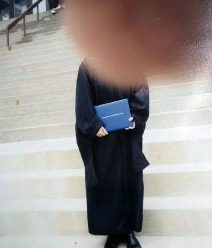 La única foto de mi graduación