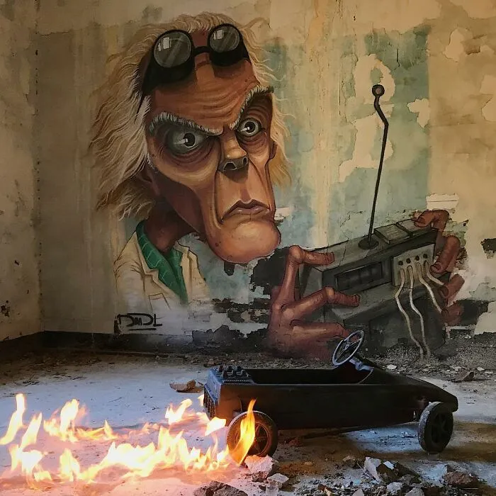 Darkly Twisted Graffiti Artwork Featuring Popular Characters By David Lozano (24 New Pics)