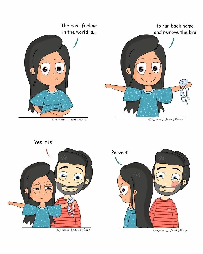 25 Comics About Relationships That Most Couples May Relate To By Raveena Withanage