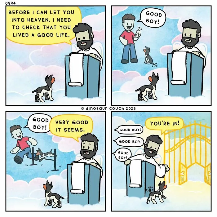 28 New ‘Hey Buddy Comics’ About The Bond Between People And Dogs