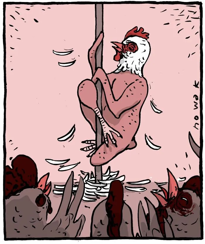 Artist With Peculiar Sense Of Humor Created 32 New Comics Full Of Absurdity