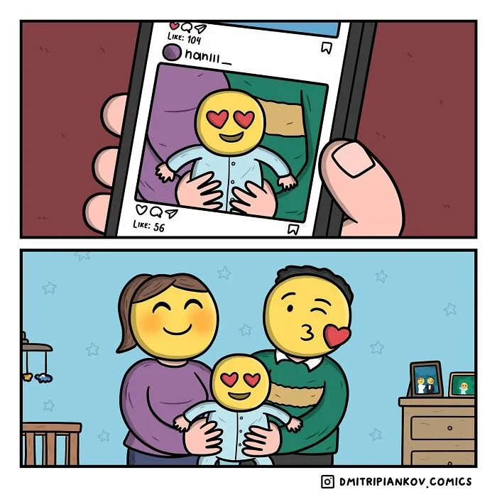 Artist Makes 25 Dark Humor Comics That Are Witty And Unexpected (New Pics)