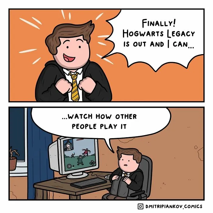 Artist Makes 25 Dark Humor Comics That Are Witty And Unexpected (New Pics)