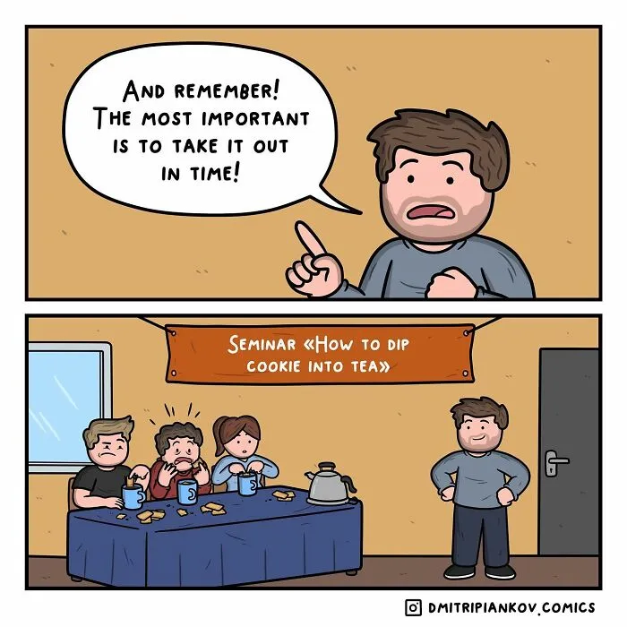 Artist Makes 25 Dark Humor Comics That Are Witty And Unexpected (New Pics)