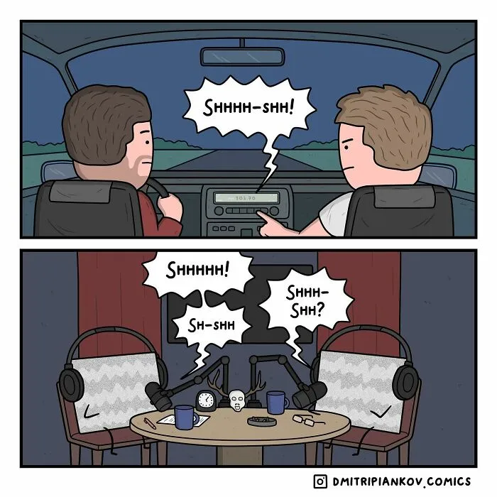 Artist Makes 25 Dark Humor Comics That Are Witty And Unexpected (New Pics)