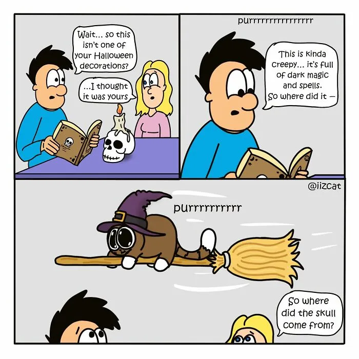 Artist Illustrates Relatable Moments From Life With A Cat, And Here Are The Newest 20 Comics