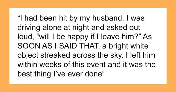 30 Interesting, Weird, And Straight-Up Creepy Things People Have Seen With No Proof