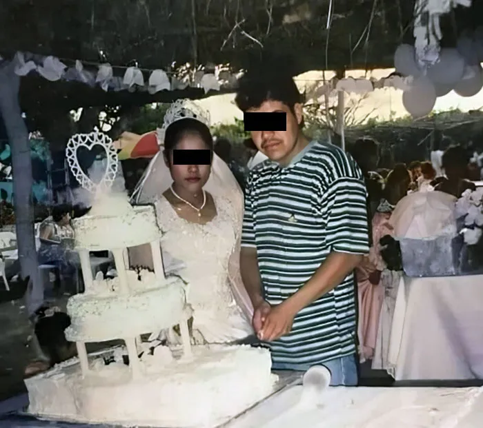 Mi padre cuando se casó con mi madre