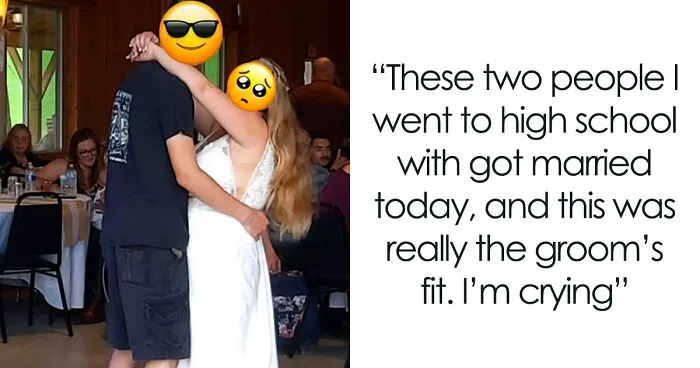 “How Is The Bride Okay With This?”: 35 Grooms That Deserved To Be Shamed For Their Looks