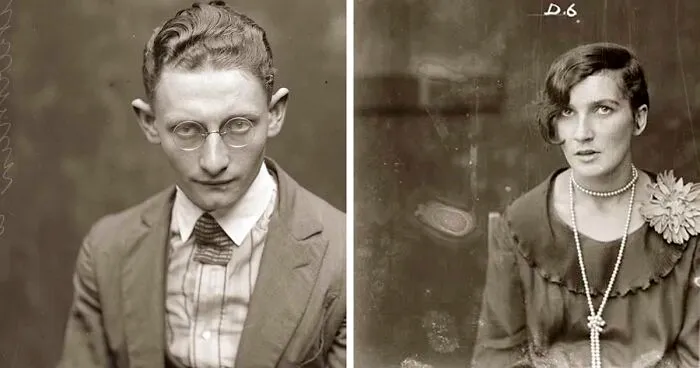 30 Mugshots Of 1920s Criminals That Served When It Comes To Looks
