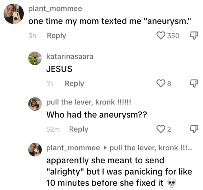 30 Funny Moms Who Have No Idea How Dramatic And Unsettling Their Texts Are