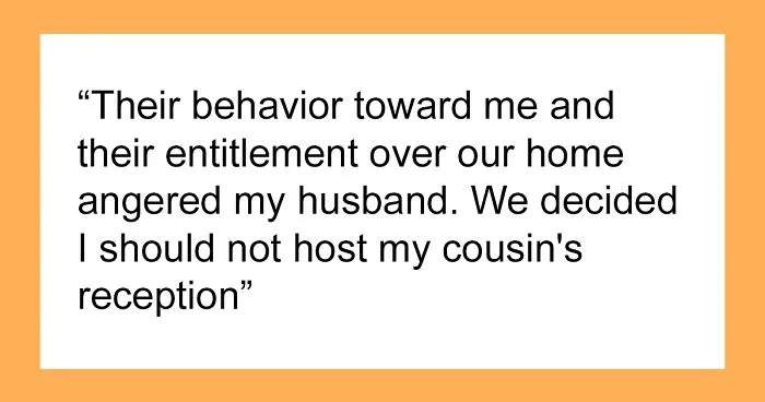 Woman Offers To Host Cousin’s Wedding, Changes Her Mind After Bridezilla Shows Her True Colors