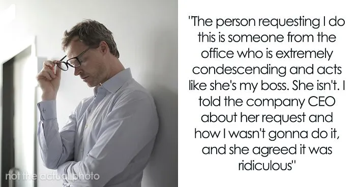Employee Tired Of Bossy Coworker Demanding He Come To Work On Day Off, Escalates The Issue To CEO