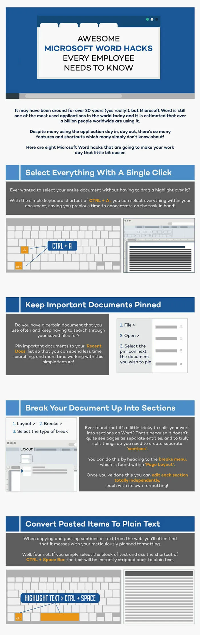 Awesome Microsoft Word Hacks Every Employee Needs To Know