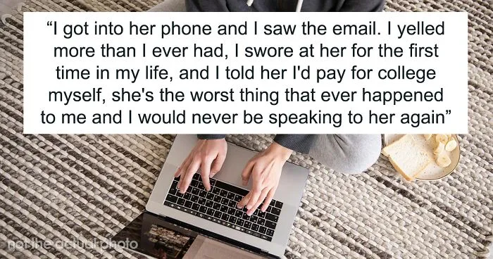“I Yelled More Than I Ever Had”: Mom Hides News Of Dream College Acceptance Letter From 17 Y.O.
