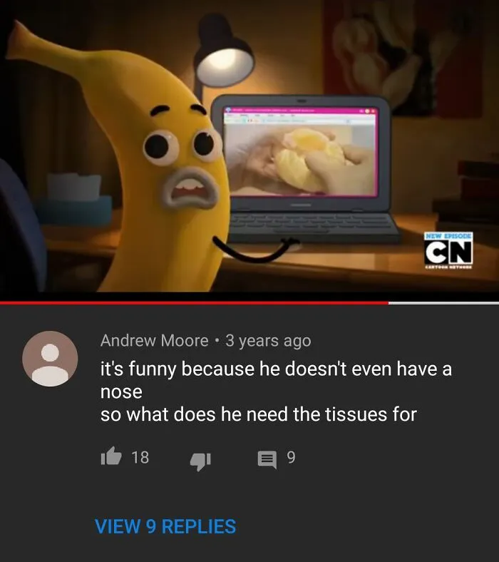 No Andrew That's Not What The Tissues Are For