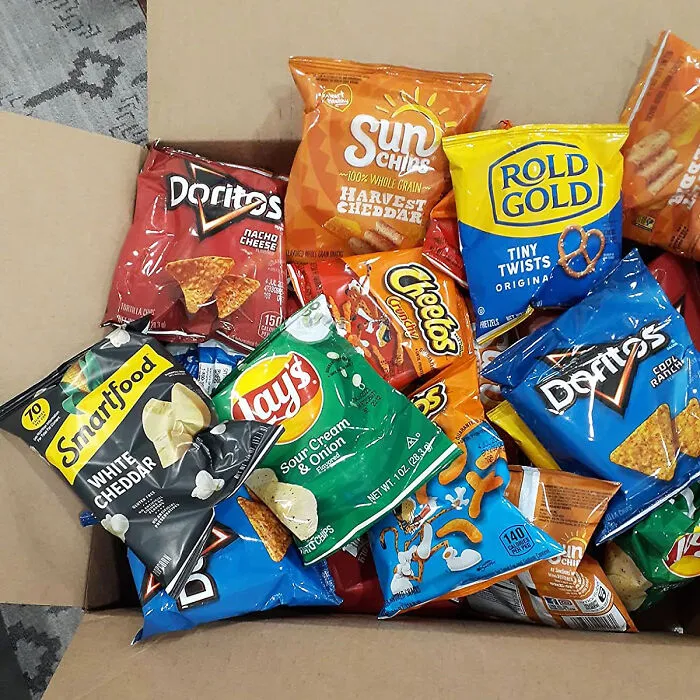 Snack Sensation: <span Style="Font:inherit;color:#d74b1f;"> Party Mix Variety Pack Of 40 Snacks  </Span> For Every Occasion!