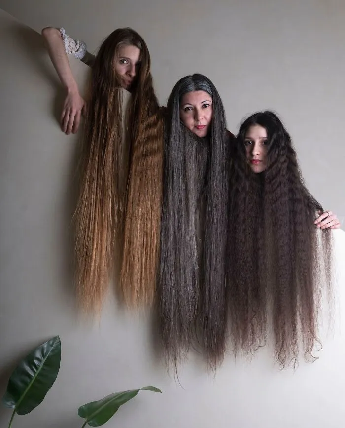 To Celebrate The Beauty Of Women With Long Hair, This Photographer Captured 30 Unique Portraits