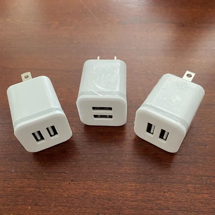 Stay Charged: <span Style="Font:inherit;color:#d74b1f;"> 3-Pack USB Wall Charger </Span> - The Perfect Dual Port Power Solution For All Your Devices