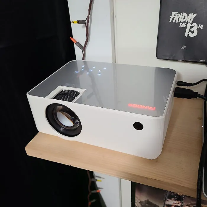 Big Screen Anywhere: <span Style="Font:inherit;color:#d74b1f;"> 1080p Hd WiFi Bluetooth Projector </Span> - Turn Your Home Into A Theater With Ease