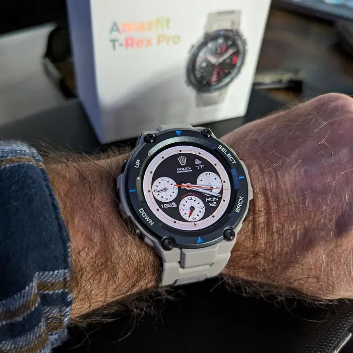 Discover Durability And Precision: <span Style="Font:inherit;color:#d74b1f;"> Amazfit T-Rex Pro Smart Watch </Span> - Your Rugged Companion For Health And Adventure