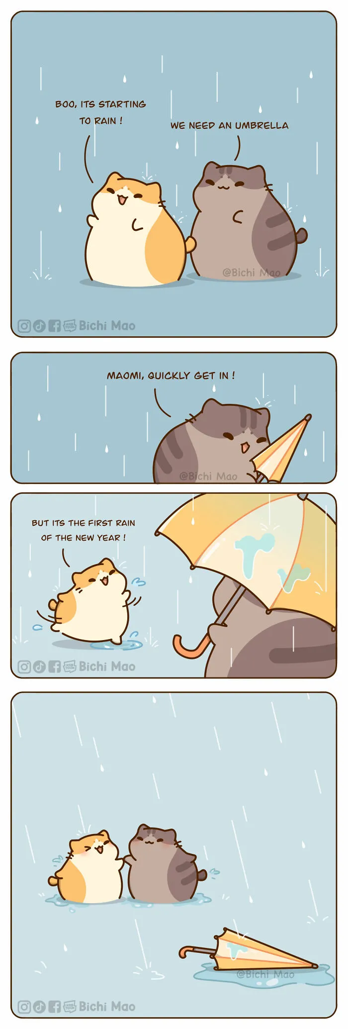 19 Wholesome Comics By Olive Yong Showing The Sweet And Naughty Side Of Chubby Cats
