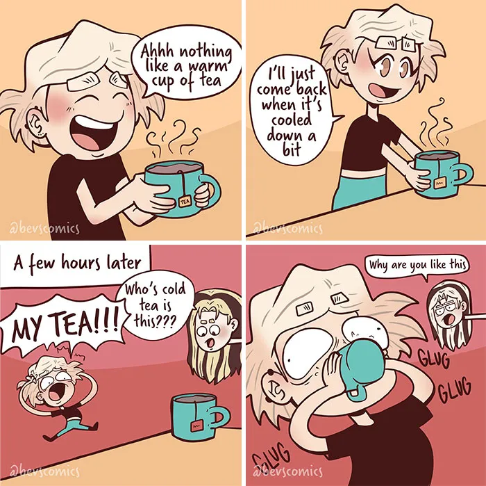 Artist Captures Life's Quirks In 30 Relatable Comics (New Pics)