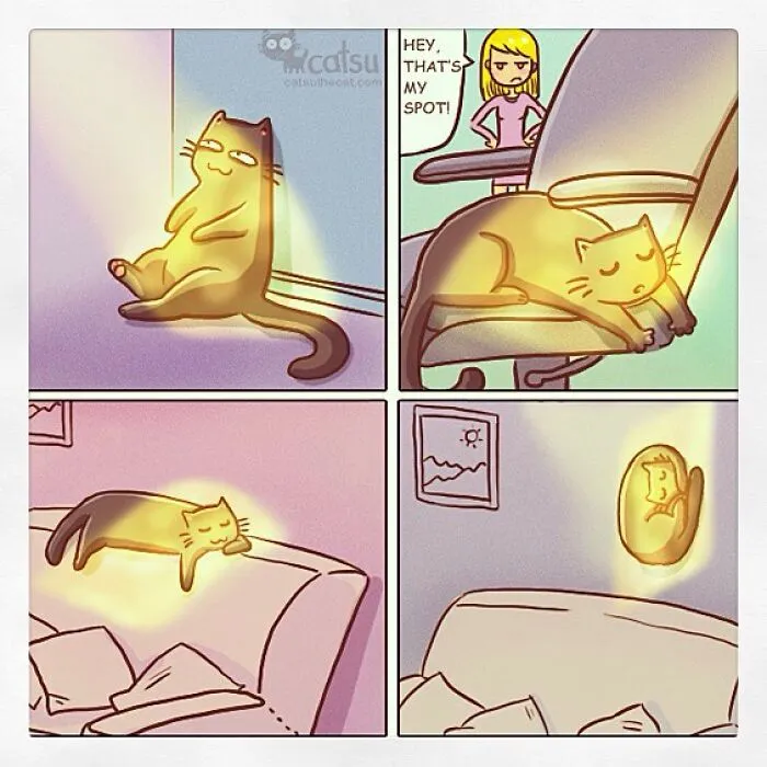 30 Comics Perfectly Depicting Hilarious Cat Antics, By This Artist From Tallinn