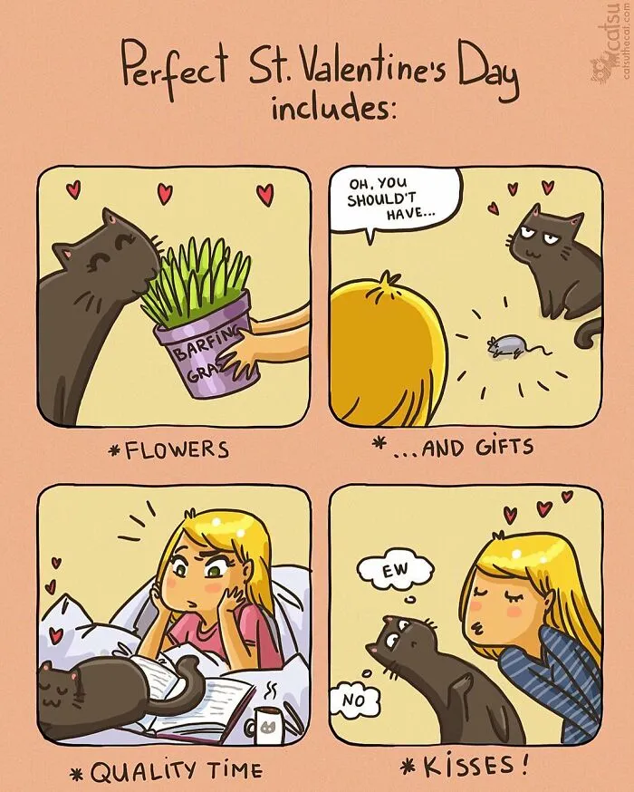 30 Comics Perfectly Depicting Hilarious Cat Antics, By This Artist From Tallinn