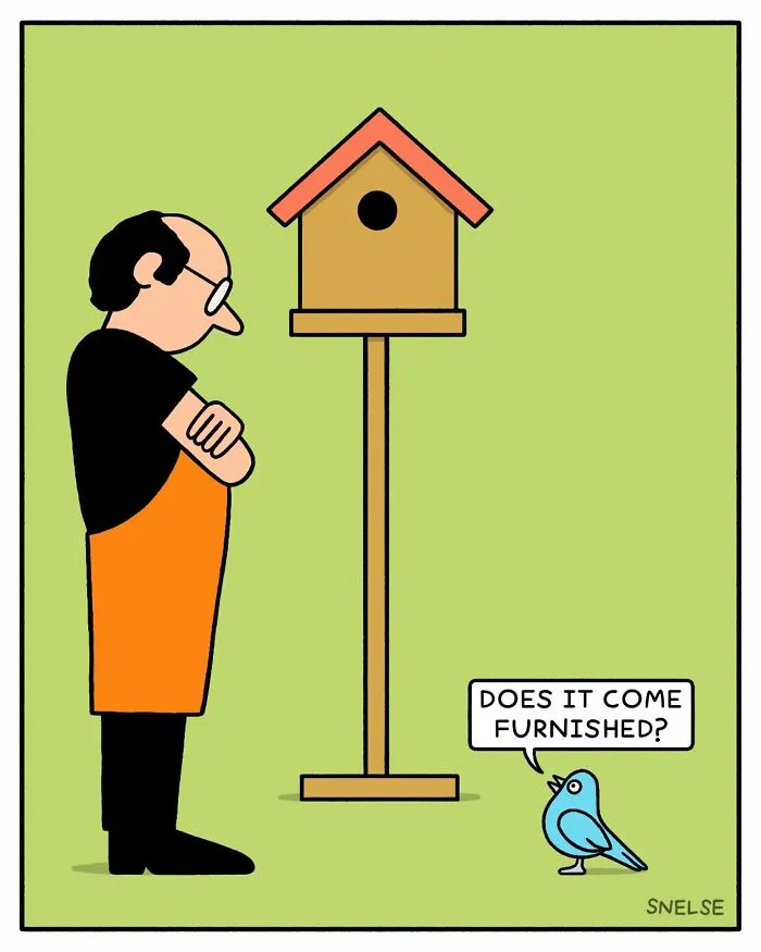 "My Sole Aim Is To Make People Laugh": 35 New Sarcasm-Filled Comics By Steve Nelson