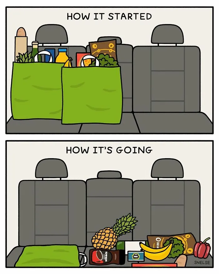 "My Sole Aim Is To Make People Laugh": 35 New Sarcasm-Filled Comics By Steve Nelson