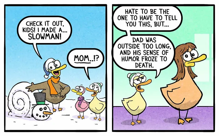 Fowl Language Comics: 30 Witty And Relatable Cartoons By Brian Gordon Featuring Human-Like Ducks