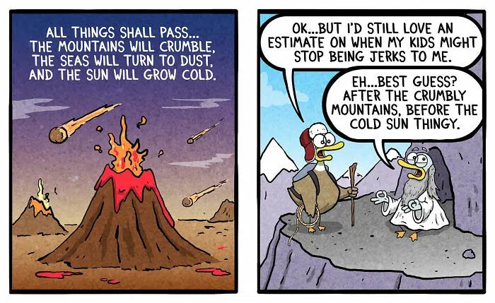 Fowl Language Comics: 30 Witty And Relatable Cartoons By Brian Gordon Featuring Human-Like Ducks
