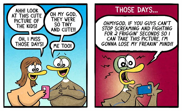 Fowl Language Comics: 30 Witty And Relatable Cartoons By Brian Gordon Featuring Human-Like Ducks