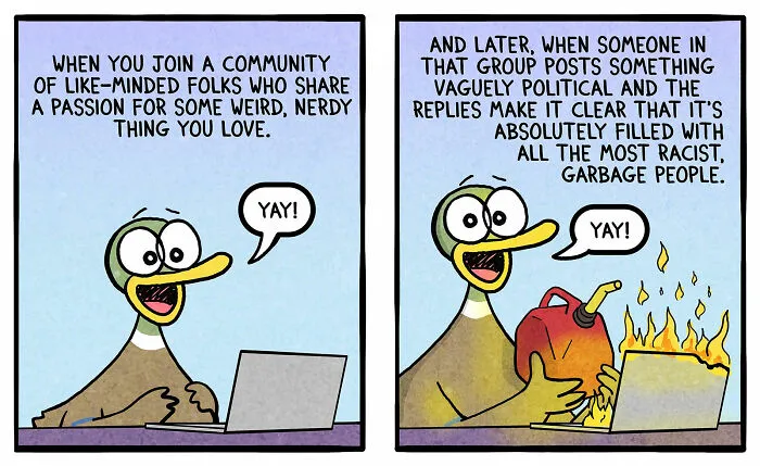 Fowl Language Comics: 30 Witty And Relatable Cartoons By Brian Gordon Featuring Human-Like Ducks