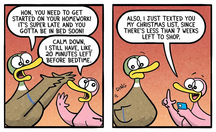 Fowl Language Comics: 30 Witty And Relatable Cartoons By Brian Gordon Featuring Human-Like Ducks