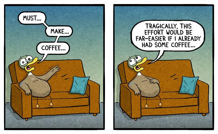 Fowl Language Comics: 30 Witty And Relatable Cartoons By Brian Gordon Featuring Human-Like Ducks