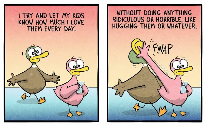 Fowl Language Comics: 30 Witty And Relatable Cartoons By Brian Gordon Featuring Human-Like Ducks