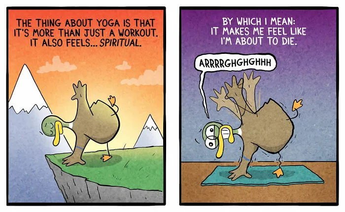 Fowl Language Comics: 30 Witty And Relatable Cartoons By Brian Gordon Featuring Human-Like Ducks
