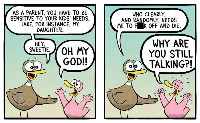 Fowl Language Comics: 30 Witty And Relatable Cartoons By Brian Gordon Featuring Human-Like Ducks