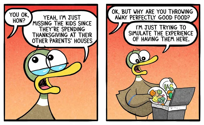 Fowl Language Comics: 30 Witty And Relatable Cartoons By Brian Gordon Featuring Human-Like Ducks